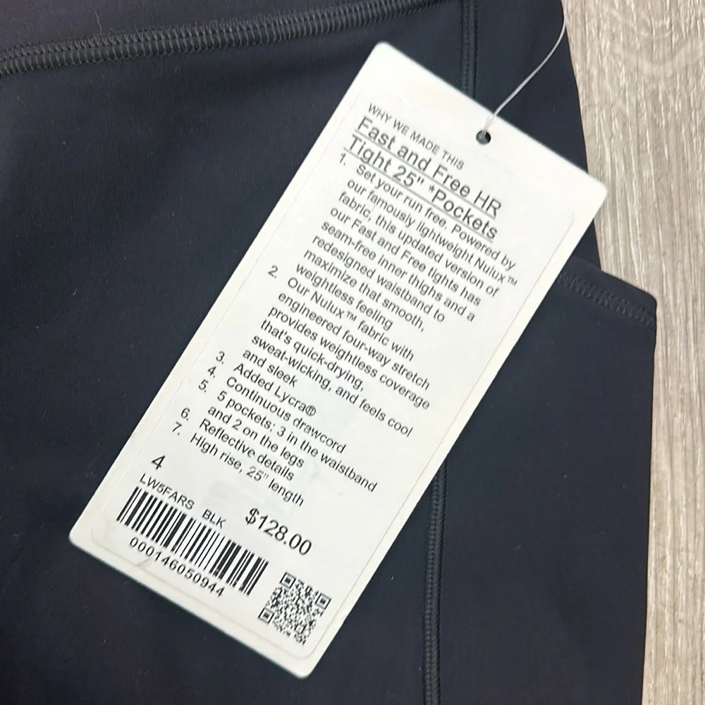 Lululemon Fast and Free High-Rise Tight 25” Pockets
Updated - Picture 6 of 11